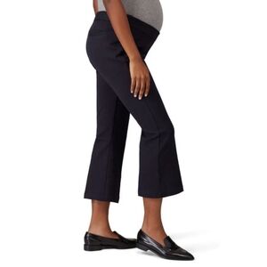 Hatch Lyric Kick Boot Flare Maternity Pant Midnight 2/M